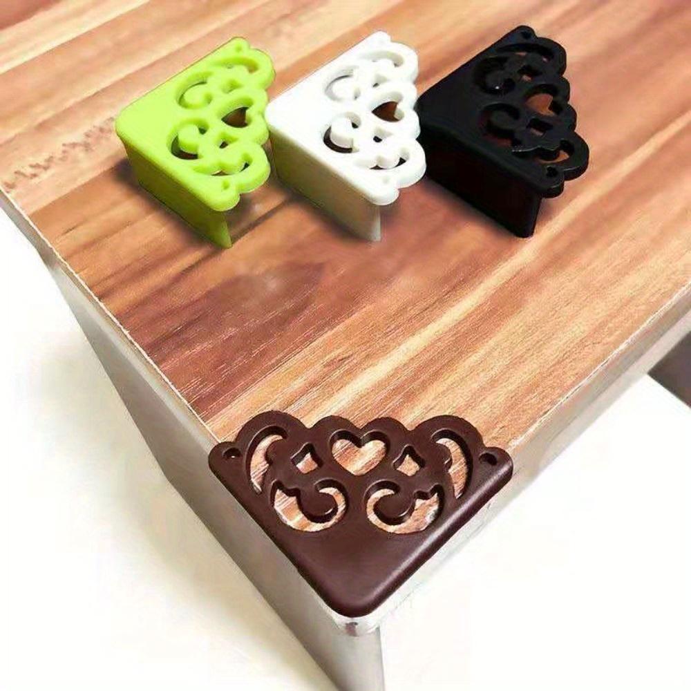 4Pcs/lot Hollow Flower Love Pattern Soft Corner Protector Table Corner Protector Table Decoration.