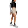 adidas Originals Atlanta Cut Line Loose Fit Comfortable Three-Quarter Casual Shorts Women Shorts Mysterious-Beige IY9238
