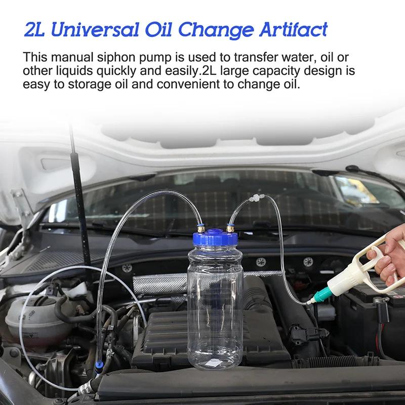 Oil pump maintenance tool manual oil suction pump universal 1 piece manual car oil suction tool