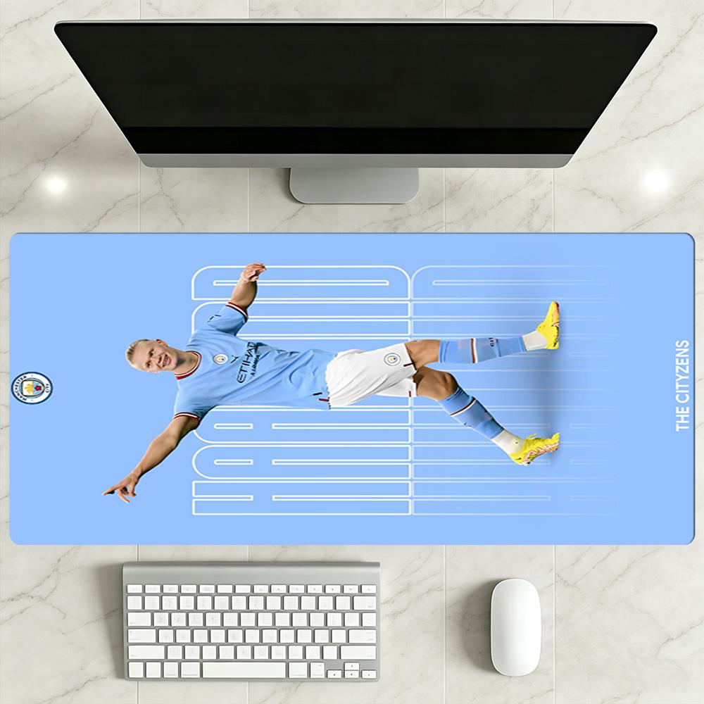Haaland Gaming Mouse Pad Gaming Laptop Mouse Pad Computer Desk Keyboard Mat Non-Slip Rubber Bottom Perfect Gift for Gamers And Professionals