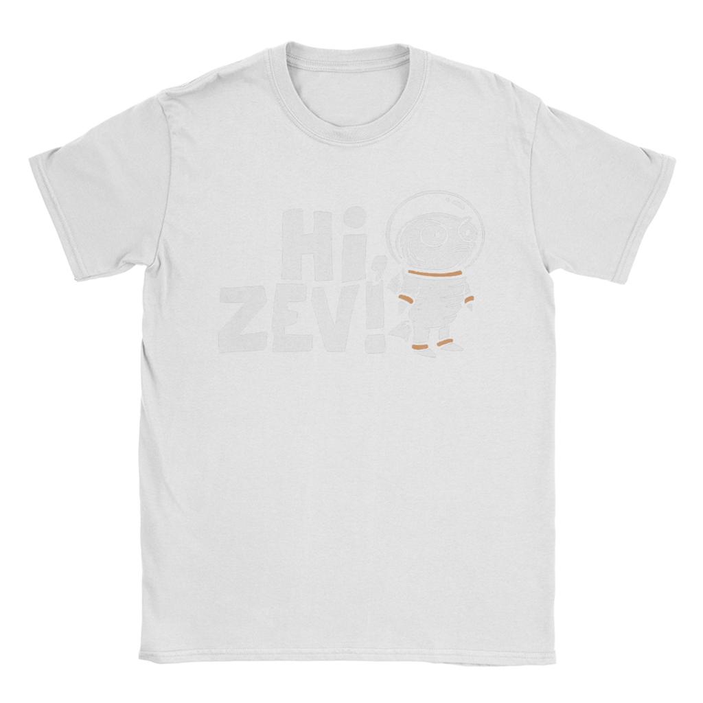 Novelty Dungeon Crawler Carl Hi Zev TShirt Men Crewneck Pure Cotton T Shirt  Short Sleeve Tees Gift Idea Clothing