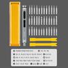 Screwdriver Set 40 in 1 Precision Electric Screwdriver with Magnetic Bits Storage Box High Torque Rechargeable Battery Type-C Charging Repair Tool