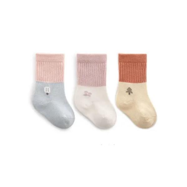 3Pairs/set Newborn Baby Socks For Girls Boys Cotton Cartoon Infant Girl Boy Toddler Short Sock Chlidren's Socks 0-5Years Spring Summer