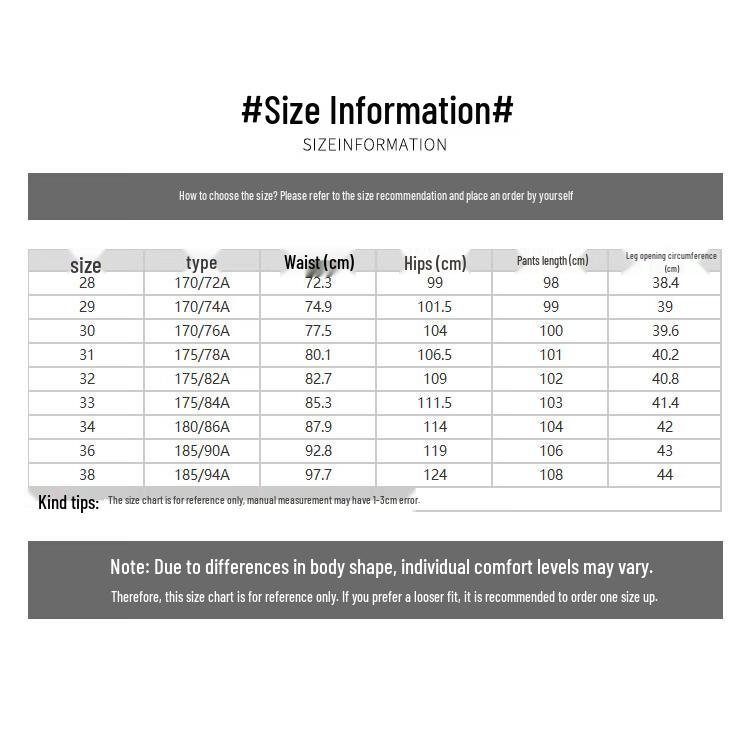 ZENGZHI Men's Retro Loose Straight Leg Jeans