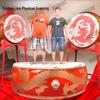 Golden Lion Cowhide Dragon Dance Drum