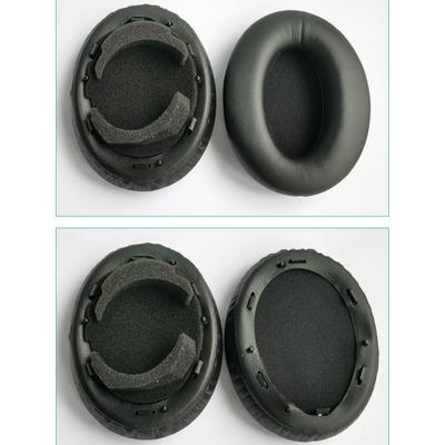 1 pora ausų pagalvėlių, pagalvėlių, skirtų „Sony WH-1000XM3“ ausinėms, WH1000XM3, aukštos kokybės ausinių priedai