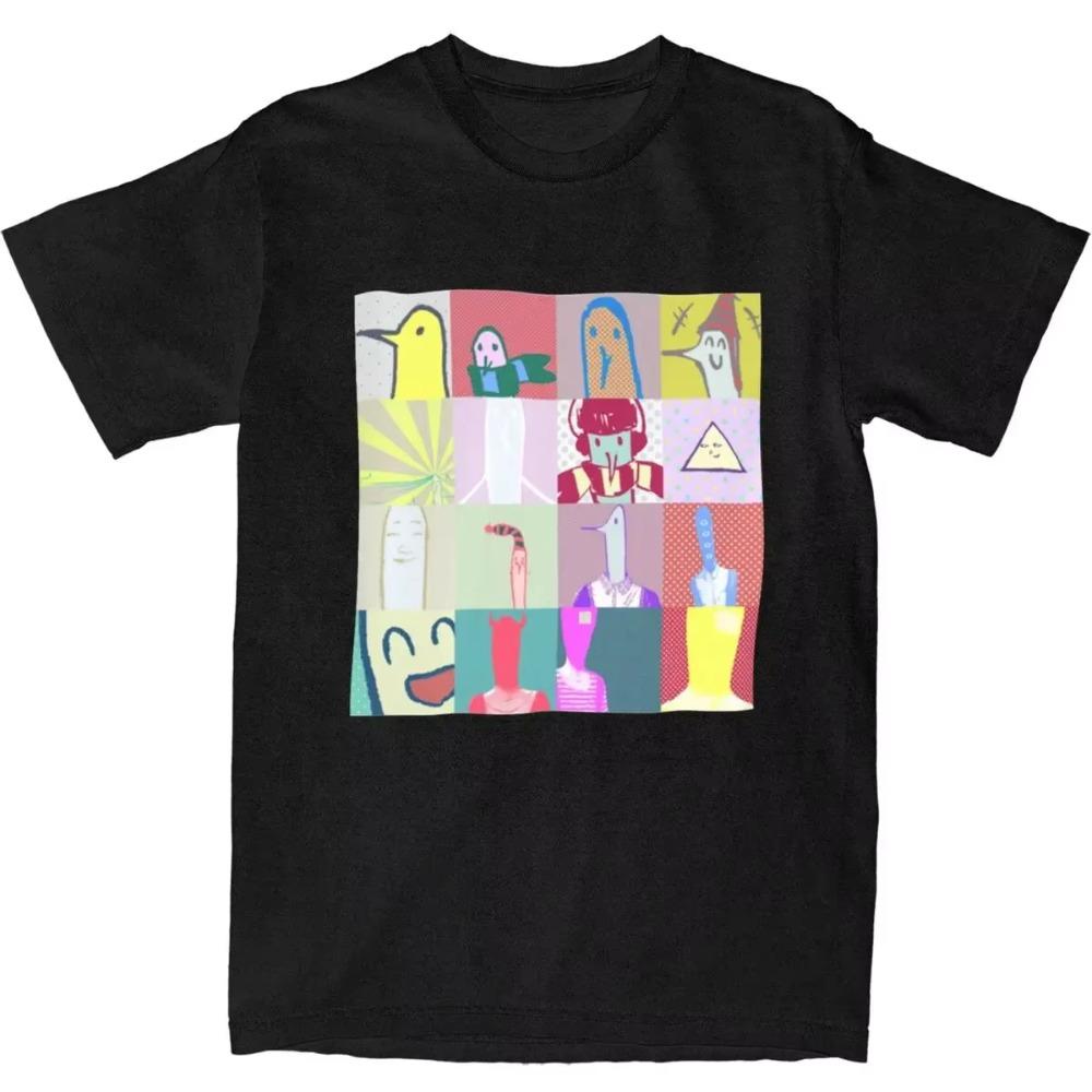 

Забавные футболки на ночь Oyasumi Punpun для мужчин и женщин, футболки с принтом XXXXXL чёрный