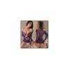 Sexy Lingerie Erotic Transparent Purple Bodycon One Piece Cosplay Extreme SM Costume Erotic Underwear Adult Goods Temptation Pervert Top and Bottom