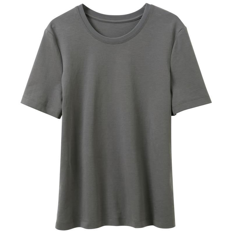 Sancai 2026 Spring Round Neck Short Sleeve T-Shirt