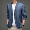 Firstview Men's Lightweight Long-Sleeve Business Casual Suit