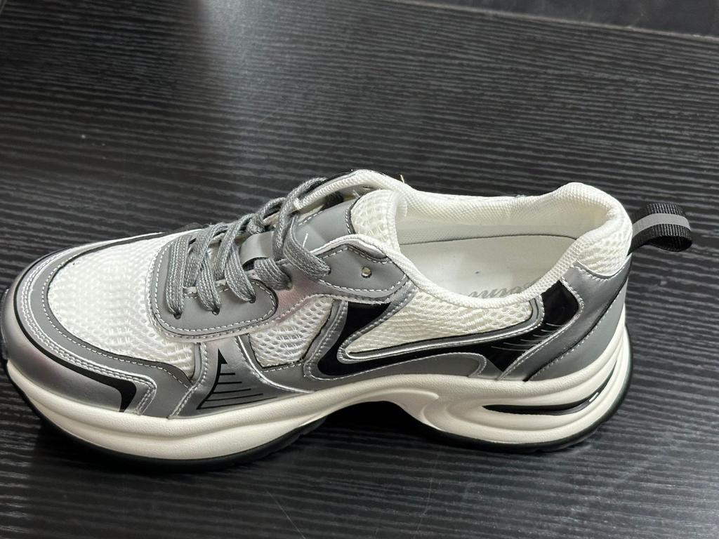 Fashion 35-43 Sneakers 5cm Air Mesh Leather Summer Hollow Women Sandals Platform Wedge Chunky Sneakers Fashion Comfy Vulcanize Shoes