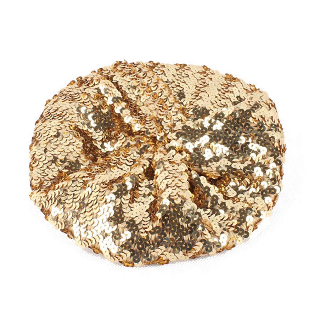 Women Fashion Shimmer Sequin Cap Chic Unique Beret Stage Performance Cap