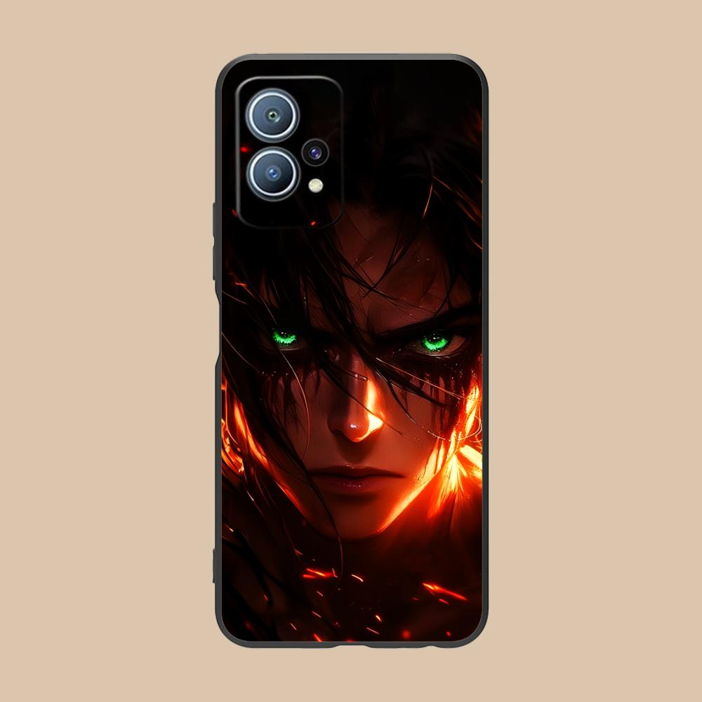 AOT Eren Yeager Matte TPU Mobile Phone Case for Huawei P60 P50 P40 P30 P20 P10 P9 P8 Pro Lite Plus Colorful Printing Cover