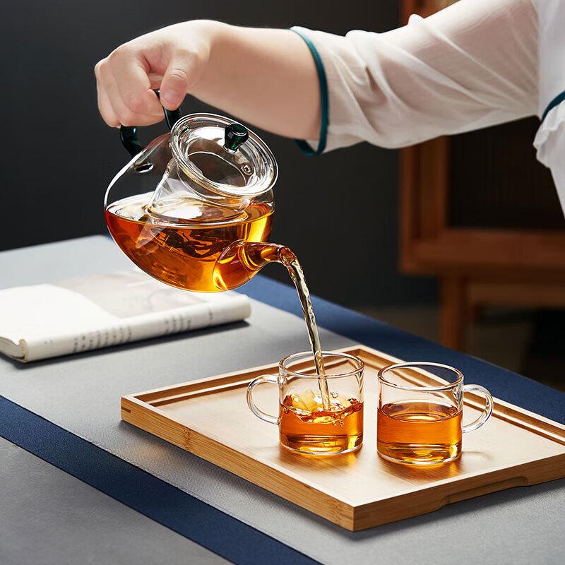 Heat-Resistant Glass Teapot