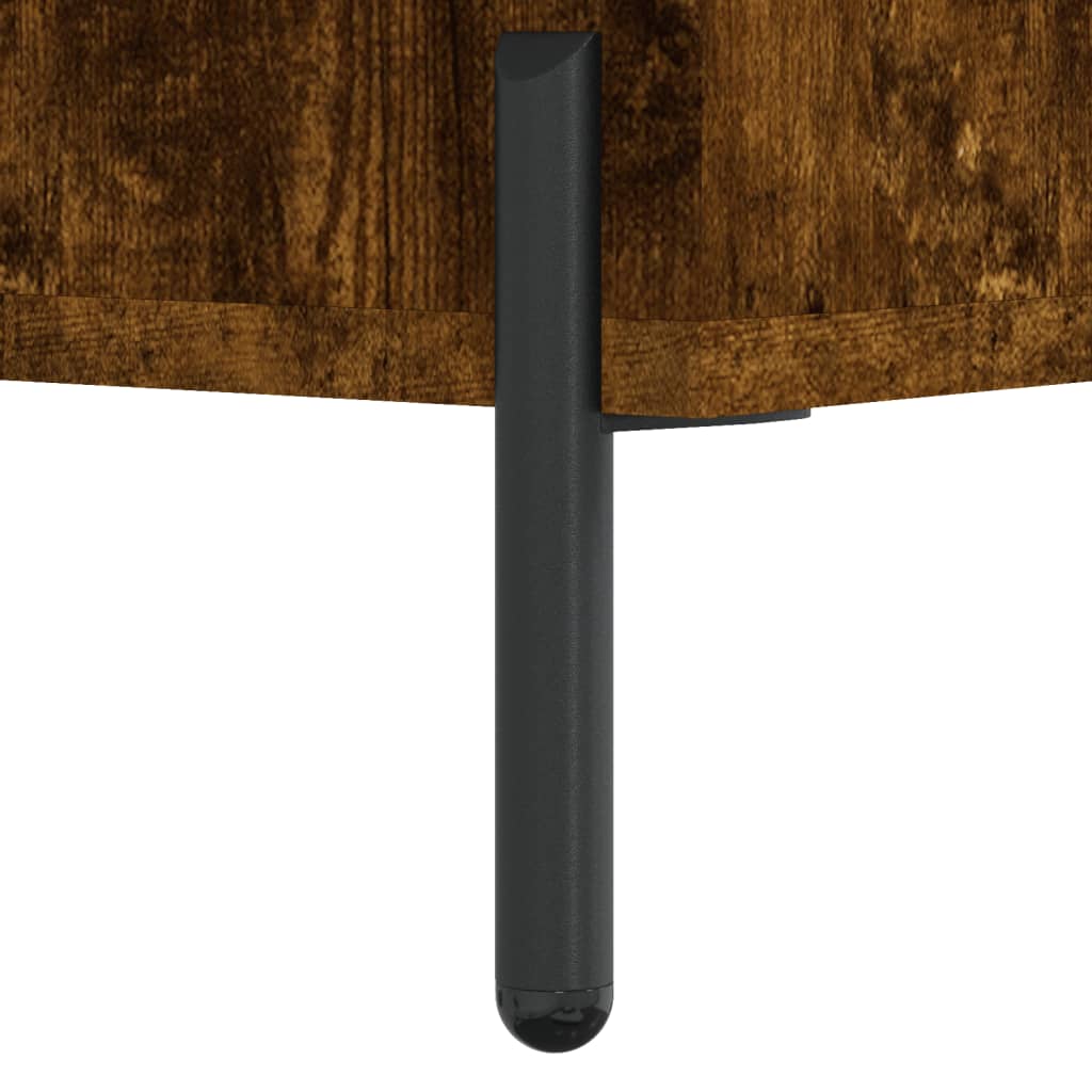 Highboard Smoked Oak 69.5 x 34 x 180 cm Particle Board