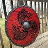 Medieval Eivor Valhalla Raven Authentic Battleworn Viking Shield Knight Templar