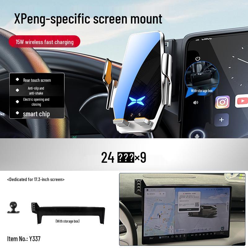 XPeng Car Phone Holder: Compatible with P7+, P5, M03, G6, G9, X9, G3i Models for Navigation