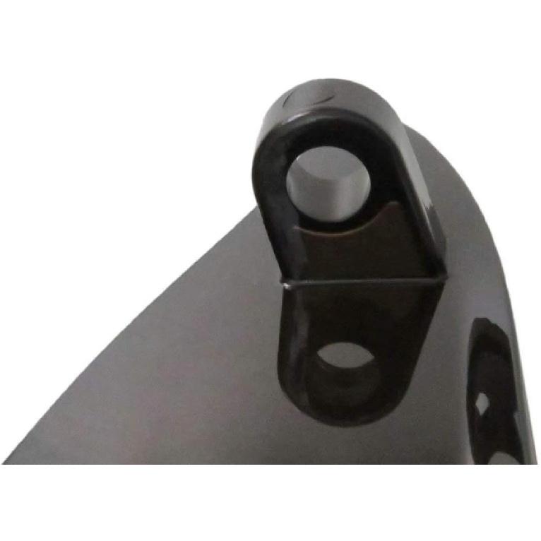 Adjustable Wind Deflectors Side Wings Windshield Fairing Side Cover Shield for 2014-2019 Harley Davidson Touring Electra/Street/Tri Glide CVO,Smoke