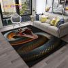 Gothic Serpent Viper 3D Python Snake Carpet Rug for Home Living Room Bedroom Sofa Doormat Decor,kids Area Rug Non-slip Floor Mat