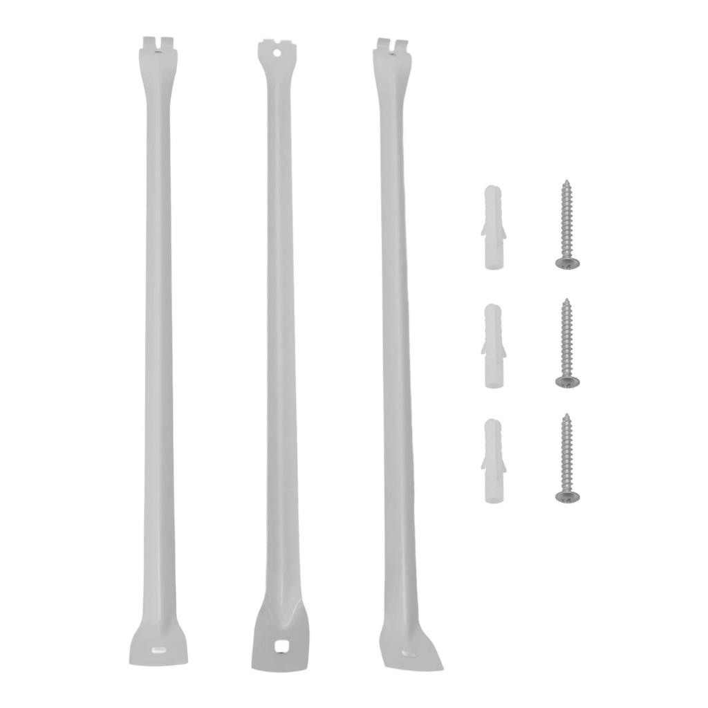 17 Inch Brackets Shelving Support Brackets Home Improvement Cold-drawn Process Strength Enhanced Shelf Stability 17 Inch