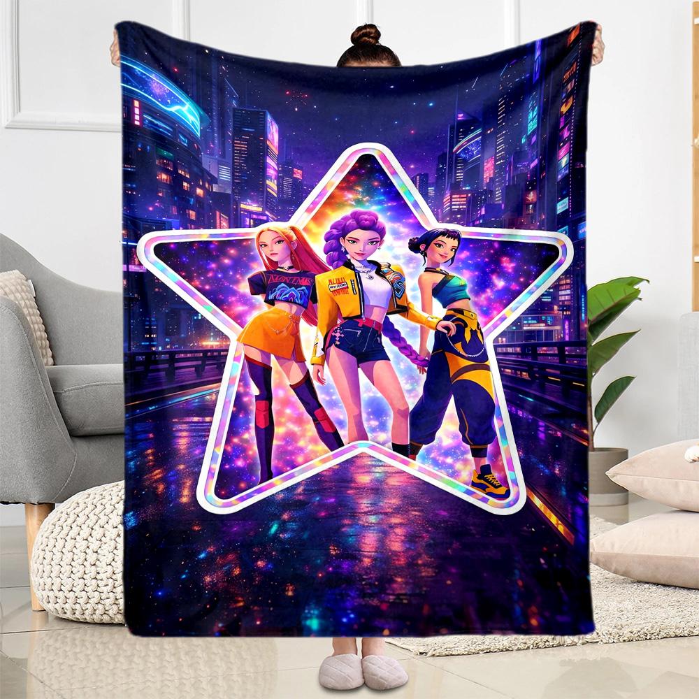 1pc HuntR X Blanket Comfortable Soft Lightweight Multi Seasonal Blanket for Travel Camping Picnics Sofa Office bedroom Perfect Gift for Friends