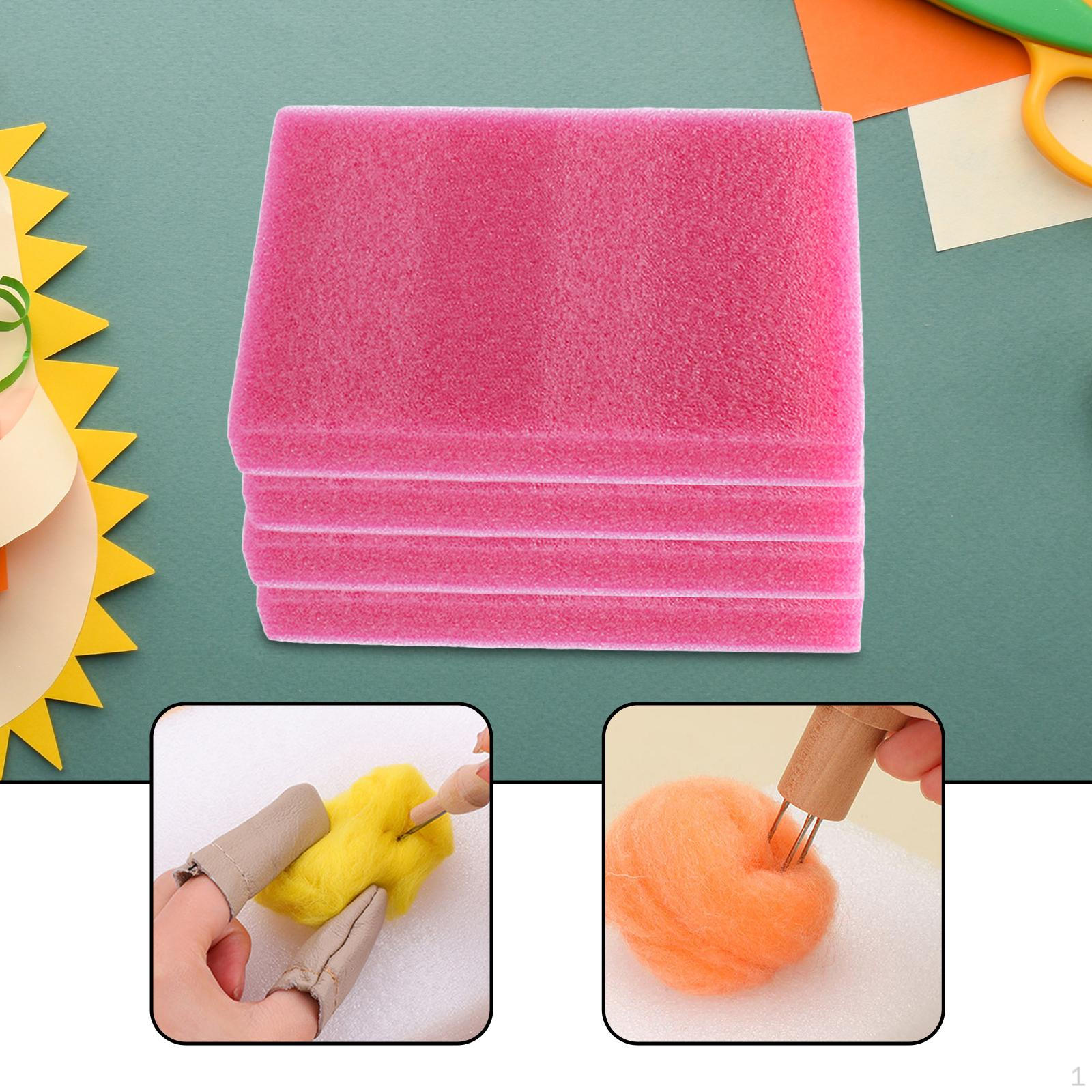 

Набор из 4 пенопластовых подложек для профессиональной рабочей станции, высокой плотности, материалы для рукоделия для начинающих, розы красного