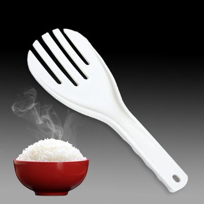 Large Rice Spoon Plastic Meal Spoon Non Stick Kitchen Gadgets Hand Roll Spoons