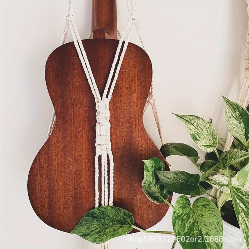 1PC Simple Guitar Instrument Net - Hand-woven Wall Hanging Decorative Arts and Crafts Gifts