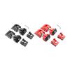 2Pcs Locks Hood Car Accessories Metal Car Engine Lock Hood Latch Catch for  Wrangler JL JLU Gladiator JT 2018-2025