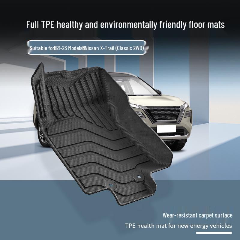 Nissan X-Trail 2WD (2021-2023) TPE Floor Mats & Trunk Liner