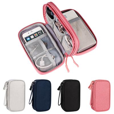 Pouzdro na kabely Gadget Pouzdro na digitální kabel USB Přenosný cestovní organizér pro drátěná sluchátka Pouzdro na powerbanku