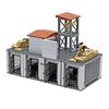 MOC Military Restricted Area Building Blocks Toys Transformed Weapons Bricks Toy Construction Blocks Toys for Boys Gifts