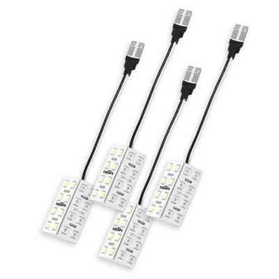 Yours LED Door Courtesy Lamps for Land Cruiser 250 Series Red White M (Front & Rear, Flashing, Illumination, 4pcs) [2]