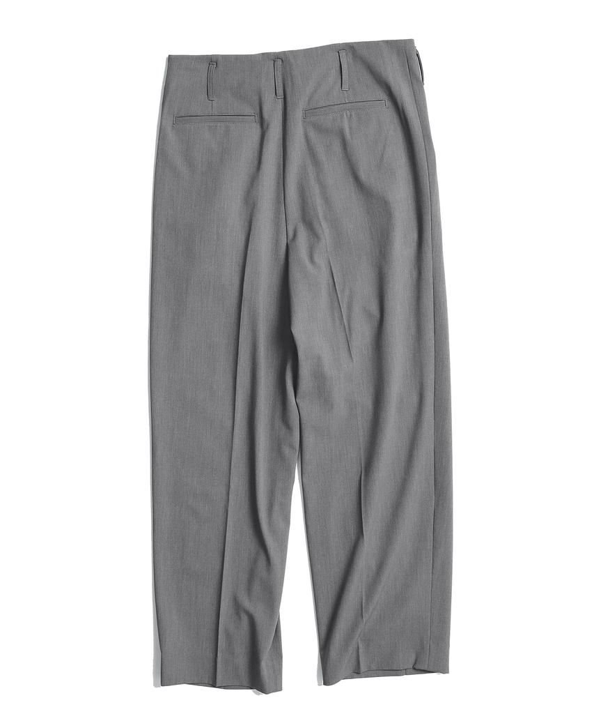 FILLCHIC Double-Pleat Pants (Gray)