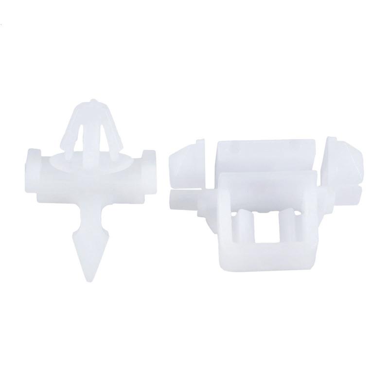10Sets TRIM PANEL CLIP SEITENLEISLEN CLIPS A0019884981 A0019885181 Fairings Clamps Fairings For W124 S124 W201 Car Accessories