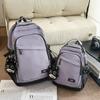 Schoolbag Student School Bag Backpack Men's Travel Backpack Business Waterproof Lightweight Travel College Student Junior High School Bag