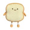 Soft Toast Slice Bread Design Plush Stuffed Toy Sofa Bedroom Sleep Pillow Decor