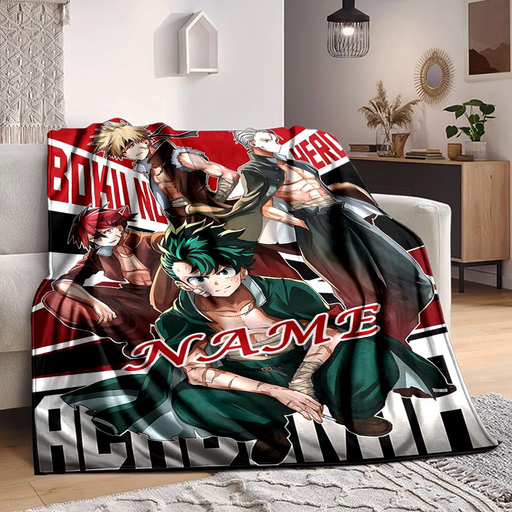 Custom 1pc Adventure Demon World Blanket, Soft And Comfortable Blanket, Casual Warm, Camping Travel Blanket, Birthday Gift Q912114