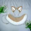 Faux Fur Dog Ear Hair Hoops Night Party Anime Lolita Hairband Fur Headbands Clip Shiba Inu Ear Headband Animal Hair Hoop