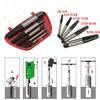 5 Pcs/Box Steel Easy Out Damaged Screw Extractor Drill Bit Guide Set Broken Bolt Remover Set