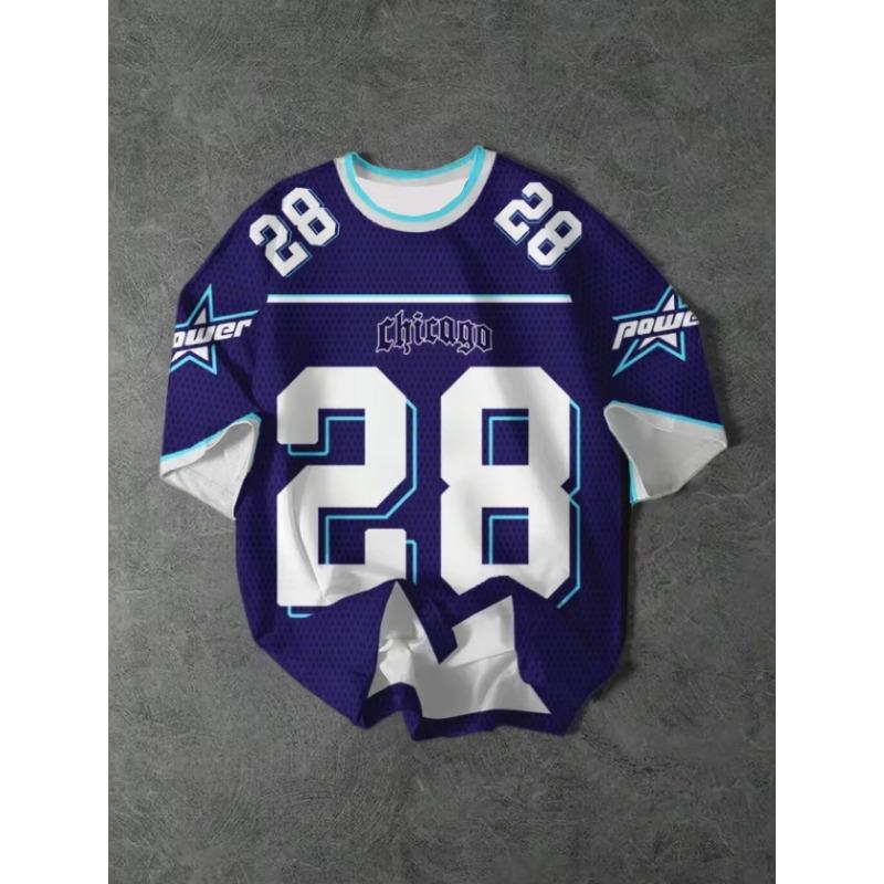 New Men's Youth Football Outdoor Sports T-shirt, Quick Drying, Skin Friendly, Breathable Training Sports Football Shirt
