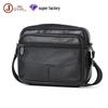 Men's Genuine Leather Messenger Bag - Casual Fashion, First Layer Cowhide, Small Shoulder Bag for Business and Travel.