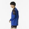 Volleyball Game Shirt, Long Sleeve, Graphic Print, Unisex, Adult, Surf Blue/Black, Size M, V2MAB121