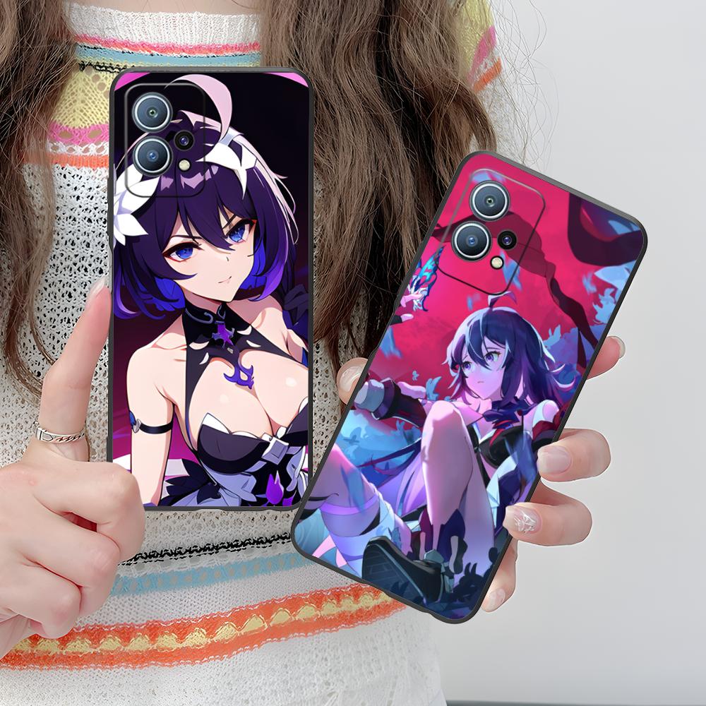 HSR Seele Matte TPU Mobile Phone Case for Huawei P60 P50 P40 P30 P20 P10 P9 P8 Pro Lite Plus Colorful Printing Cover