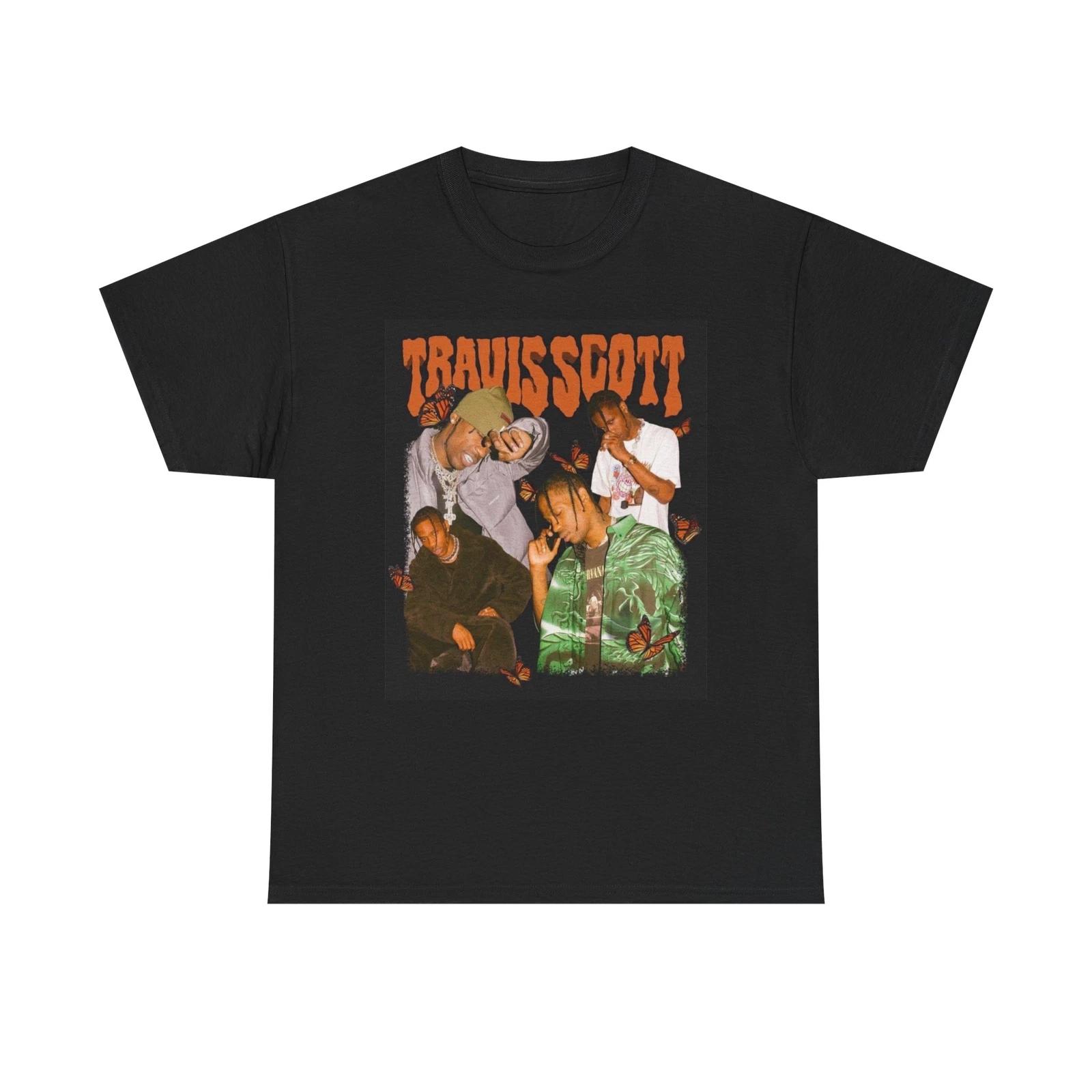 Men s and Women s T-shirts Travis Scott Graphic XS