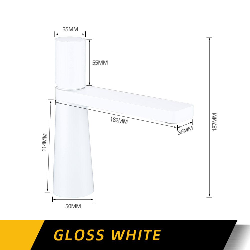 

Смеситель для раковины, бронзовый кран для ванной комнаты, круглый, с одной ручкой, с одним отверстием, для горячей и холодной воды, смеситель для раковины, устанавливаемый на бортике