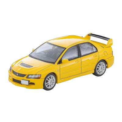 Tomytec Tomica Limited Vintage Neo 1/64 LV-N376a Mitsubishi Lancer Evolution IX GSR Yellow 2005 Diecast Model Car 340133