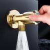 Valvola ad angolo tutta in rame, Valvola universale per acqua calda e fredda a risparmio idrico, Interruttore per scaldabagno domestico e WC, Tipo esteso