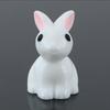 15 Pcs Lovely Miniature Mini Rabbit Resin Garden Fairy Ornament Flower Plant Pot Home Figurine Animal Decor