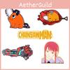 Chainsaw Man Pochita Power Alloy Badge Brooch Pin